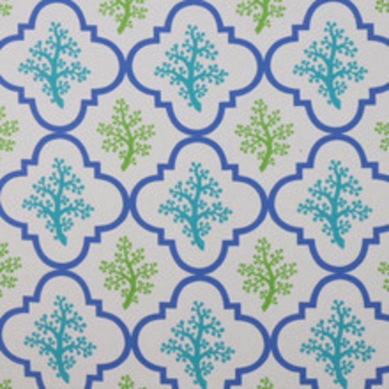 RM CoCo Fabric Coral Garden Io Turquoise