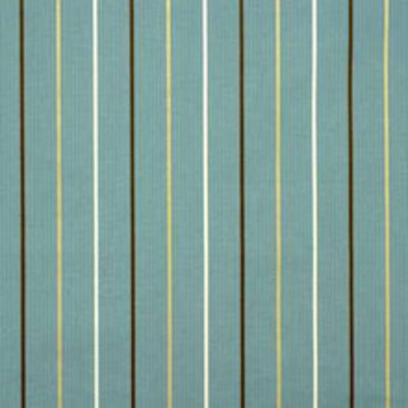 G P & J Baker Fabric Wolsey Stripe Aquamarine