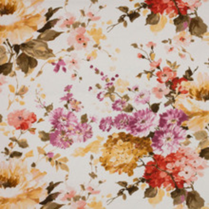 RM CoCo Fabric Chelsea Garden Peach Glow