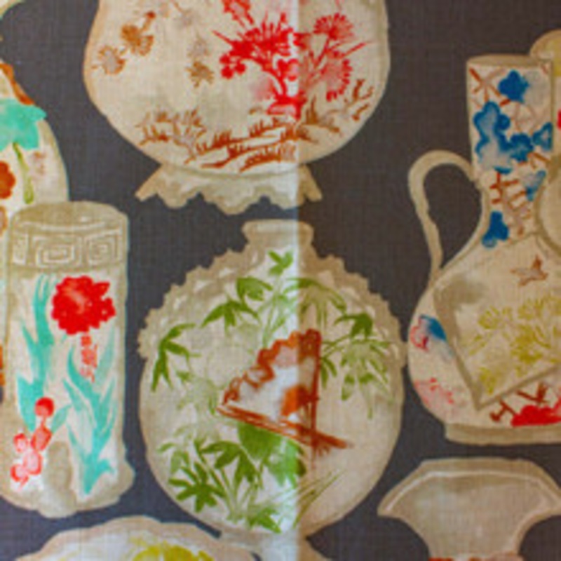 RM CoCo Fabric China Obsession Truffle