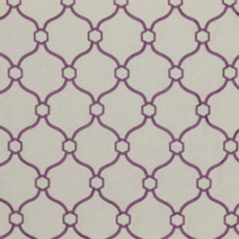 RM CoCo Fabric Picardie Trellis Lilac
