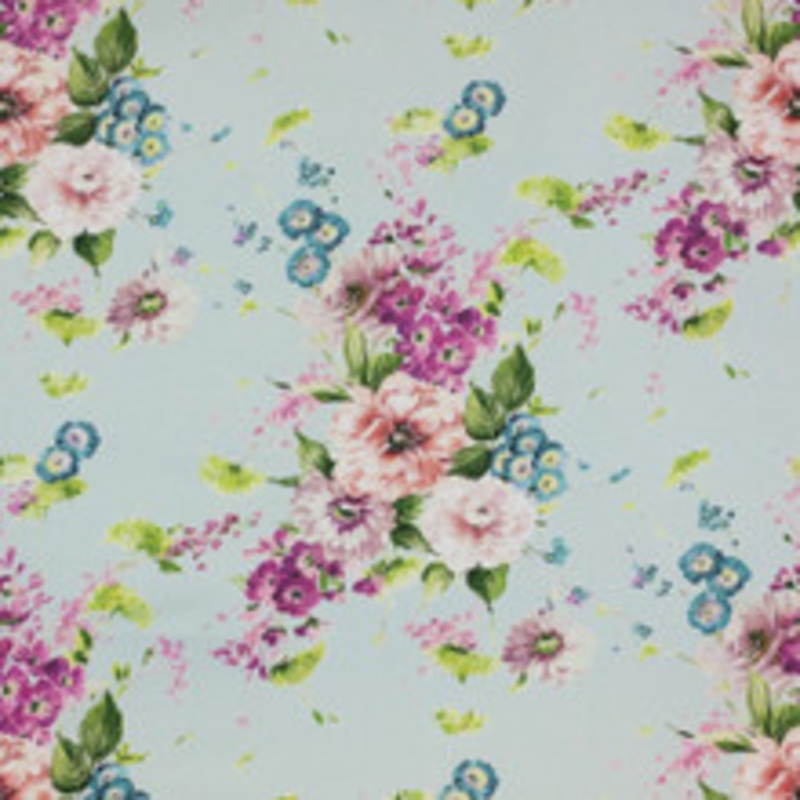 RM CoCo Fabric Rose Hill Cornflower