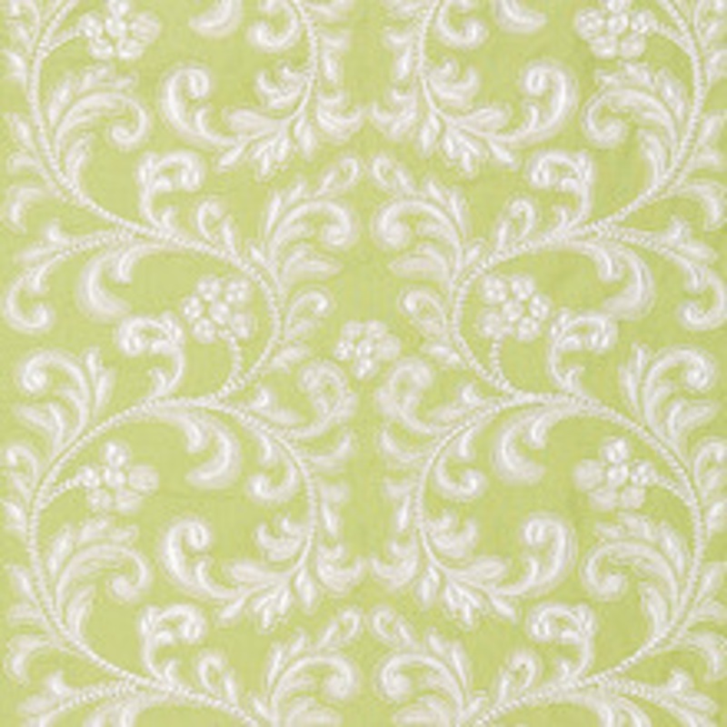 Scalamandre
 Fabric Chiara Embroidery/Pear Sc 000327029