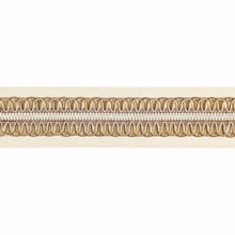Scalamandre
 Trim Colette Braided Tape/Bisque Sc 0002V1242