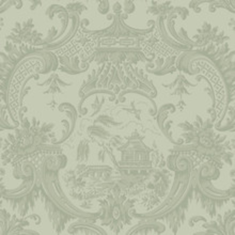 Cole & Son Wallcovering Chippendale China Olive