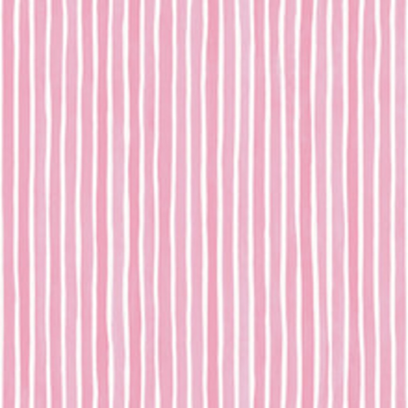 Cole & Son Wallcovering Croquet Stripe Soft Pink