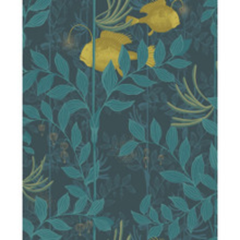 Cole & Son Wallcovering Nautilus Dark Blue