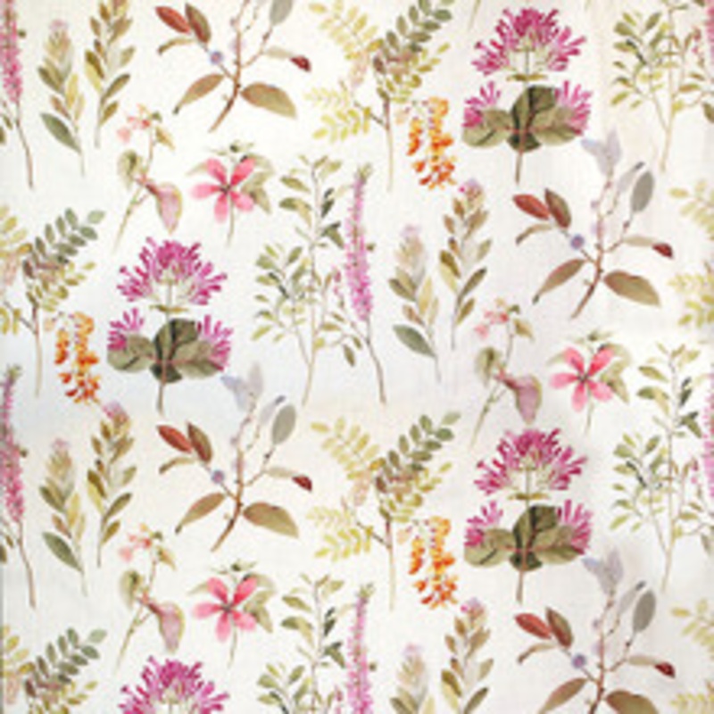 Grey Watkins Fabric Sissinghurst/Purple / Multi Lo 00015016