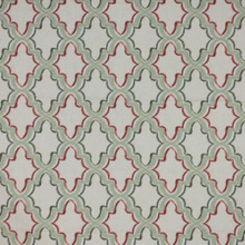 RM CoCo Fabric Constantinople Trellis Tuscan Red