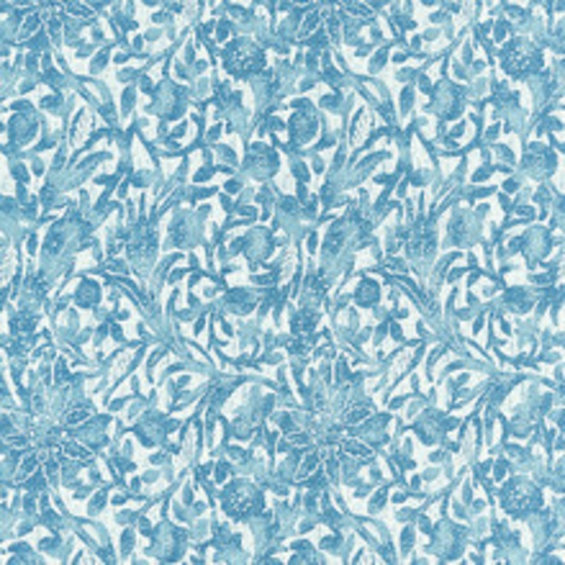 Scalamandre
 Fabric Bali Floral/Caribe Sc 000327195