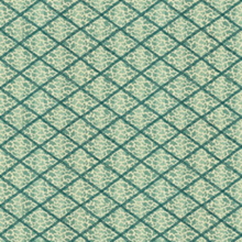 Lee Jofa Fabric Jag Trellis Turquoise