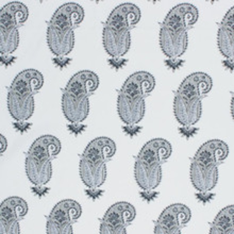 RM CoCo Fabric Akbar Paisley Domino