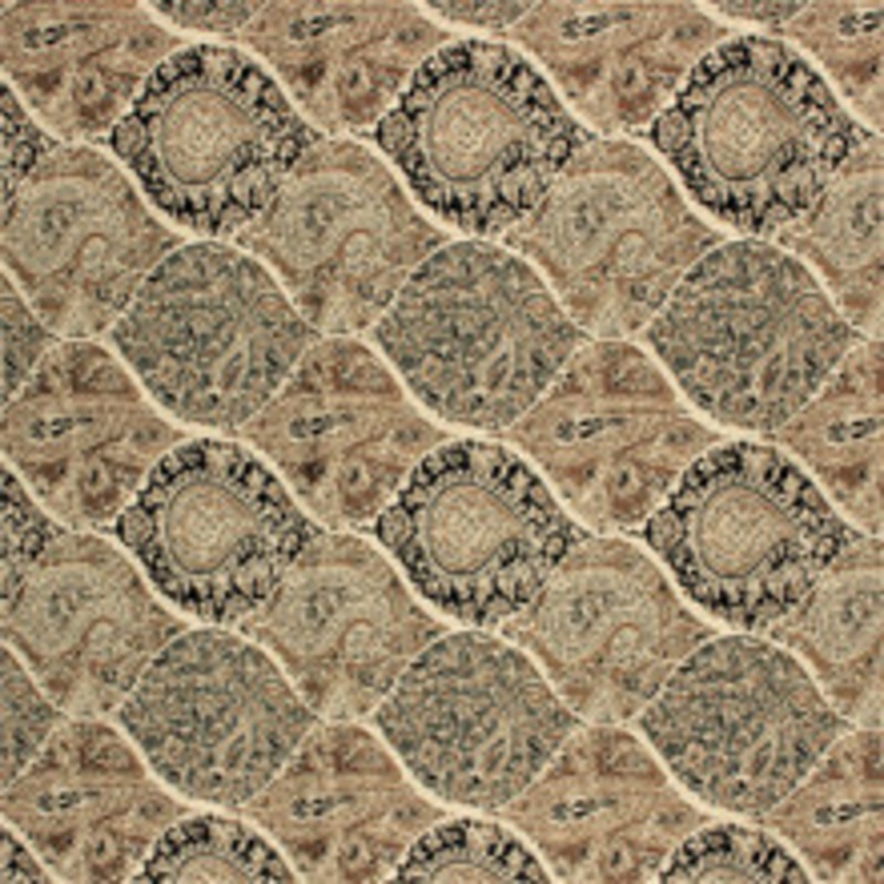 RM CoCo Fabric Bridlewood Paisley Granite