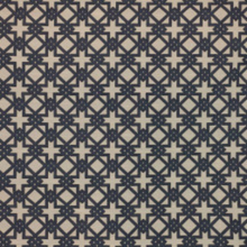 RM CoCo Fabric Imperial Fret Midnight