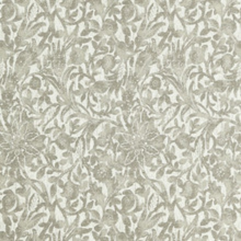 Scalamandre
 Fabric Bali Floral/Stone Sc 000127195
