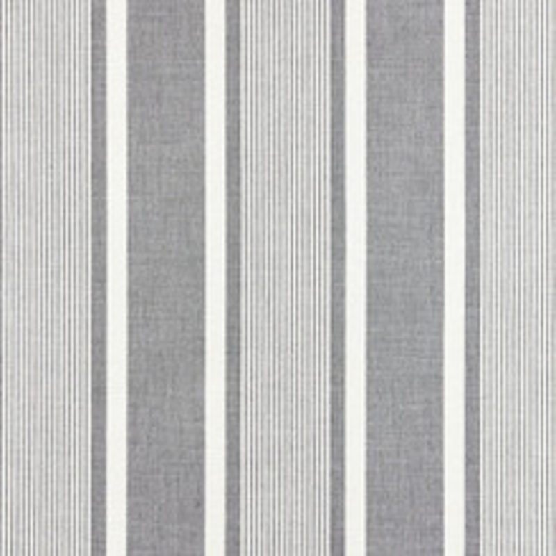 Scalamandre
 Fabric Wellfleet Stripe/Zinc Sc 000227111