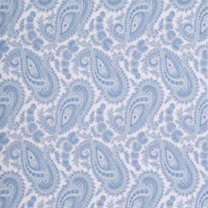 Baker Lifestyle Wallcovering Kathak Paisley Delft/Indigo