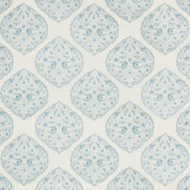 Lee Jofa Fabric Lido Print Sky