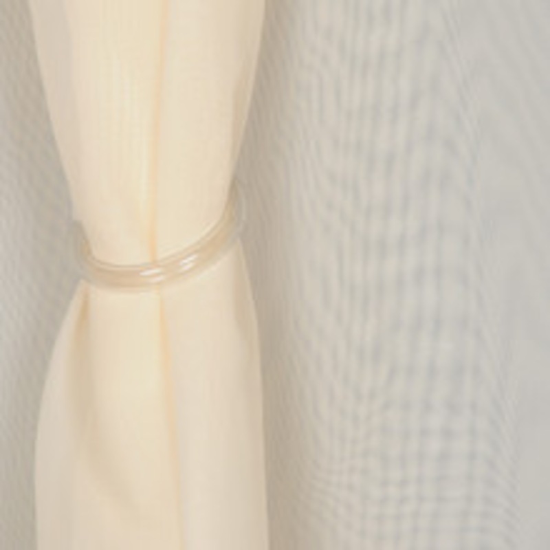 RM CoCo Fabric Voile Oyster