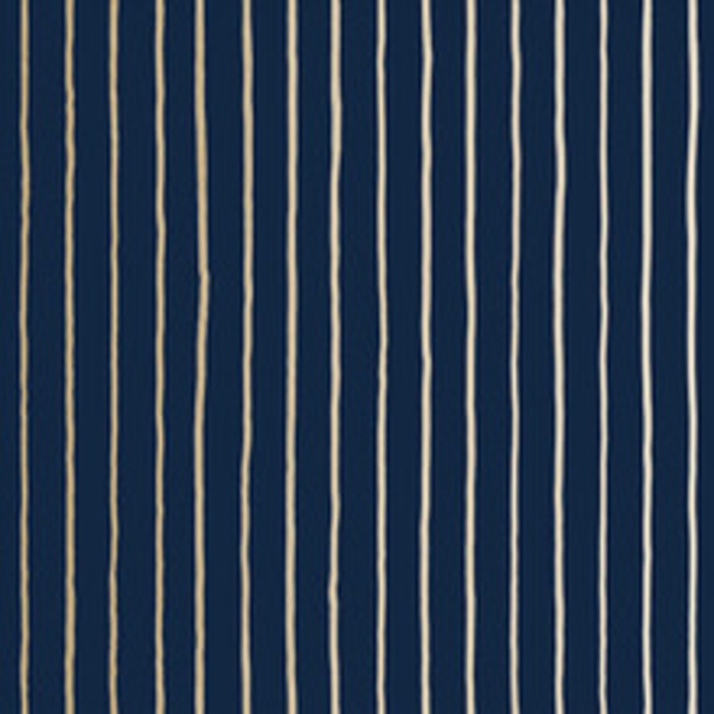 Cole & Son Wallcovering College Stripe Ink
