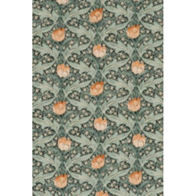 G P & J Baker Fabric Tulip & Jasmine Teal