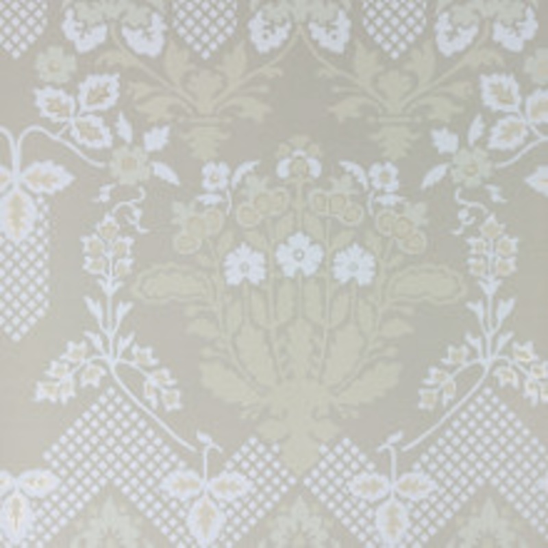 G P & J Baker Wallcovering Drummond Damask Stone