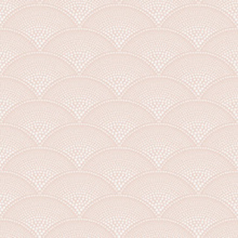 Cole & Son Wallcovering Feather Fan Plaster Pink