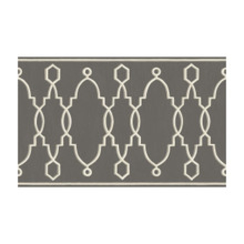 Cole & Son Wallcovering Parterre Border Charcoal