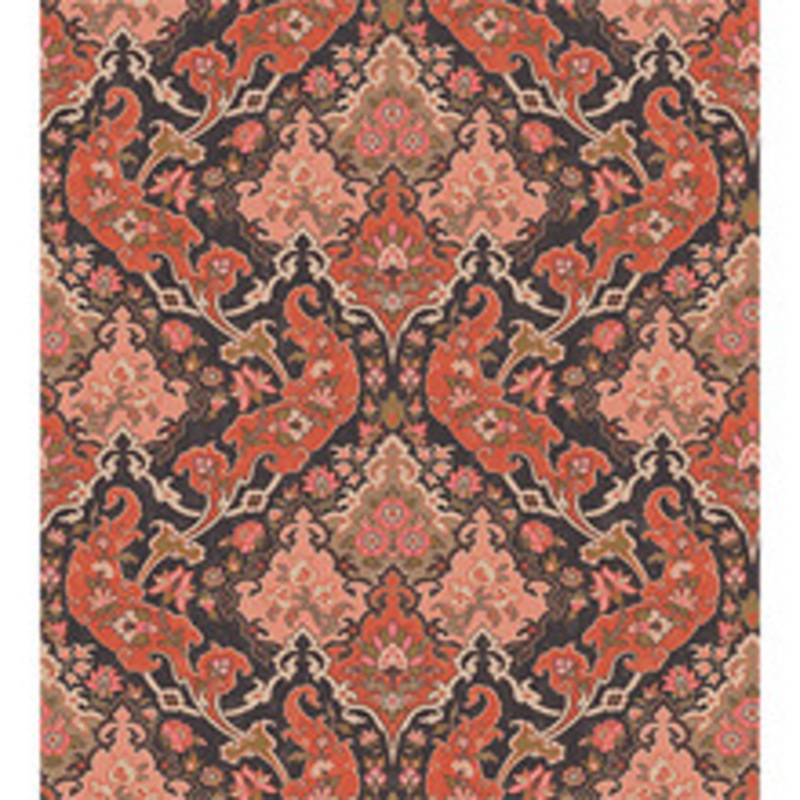 Cole & Son Wallcovering Pushkin Coral