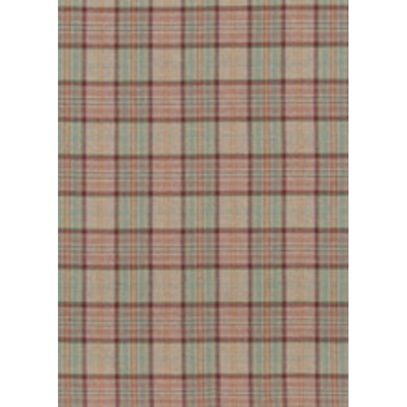 G P & J Baker Fabric Victoria Plaid Quartz
