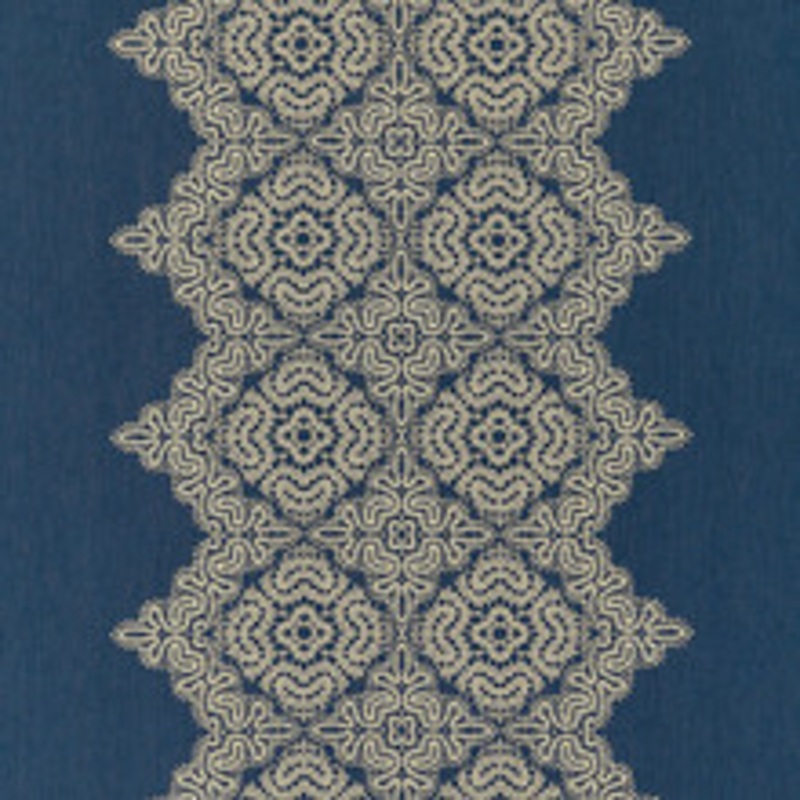 Scalamandre
 Fabric Josephine/Indigo Sc 000427168