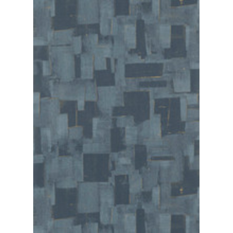 Threads Wallcovering Cubist Indigo