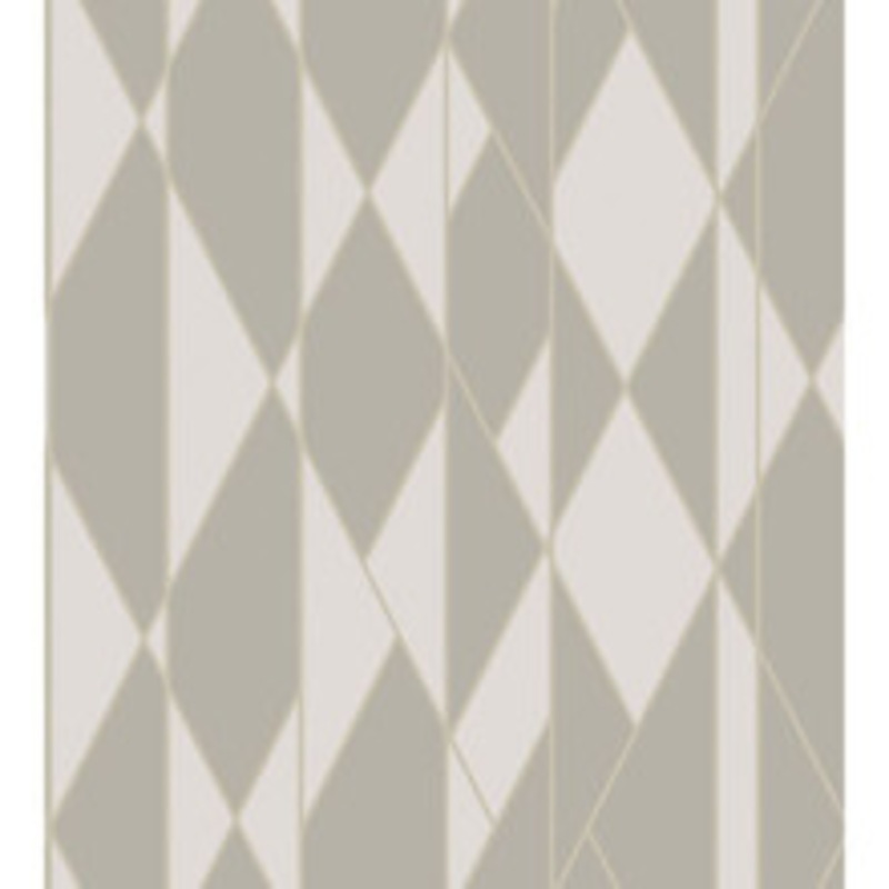 Cole & Son Wallcovering Oblique Grey And White
