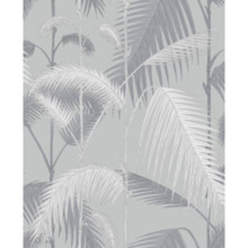 Cole & Son Wallcovering Palm Jungle Lilac & Grey