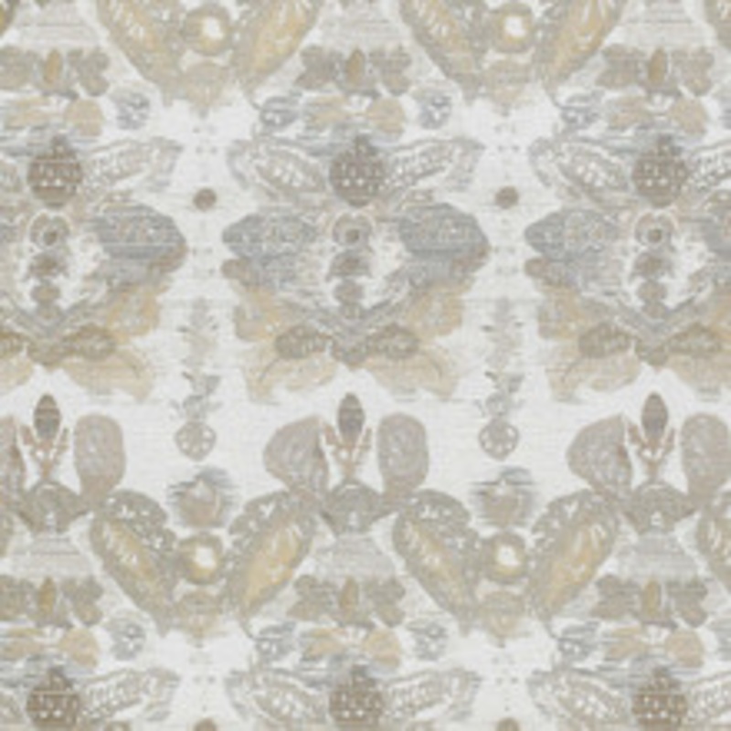 RM CoCo Fabric Waterscape Damask Sandstone