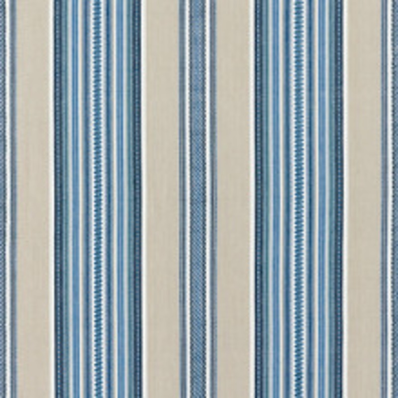 Scalamandre
 Fabric Cyrus Cotton Stripe/Chambray Sc 000227180