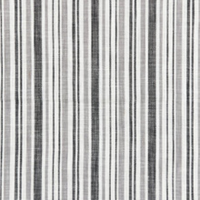 Scalamandre
 Fabric Pembroke Stripe/Charcoal Sc 000527116