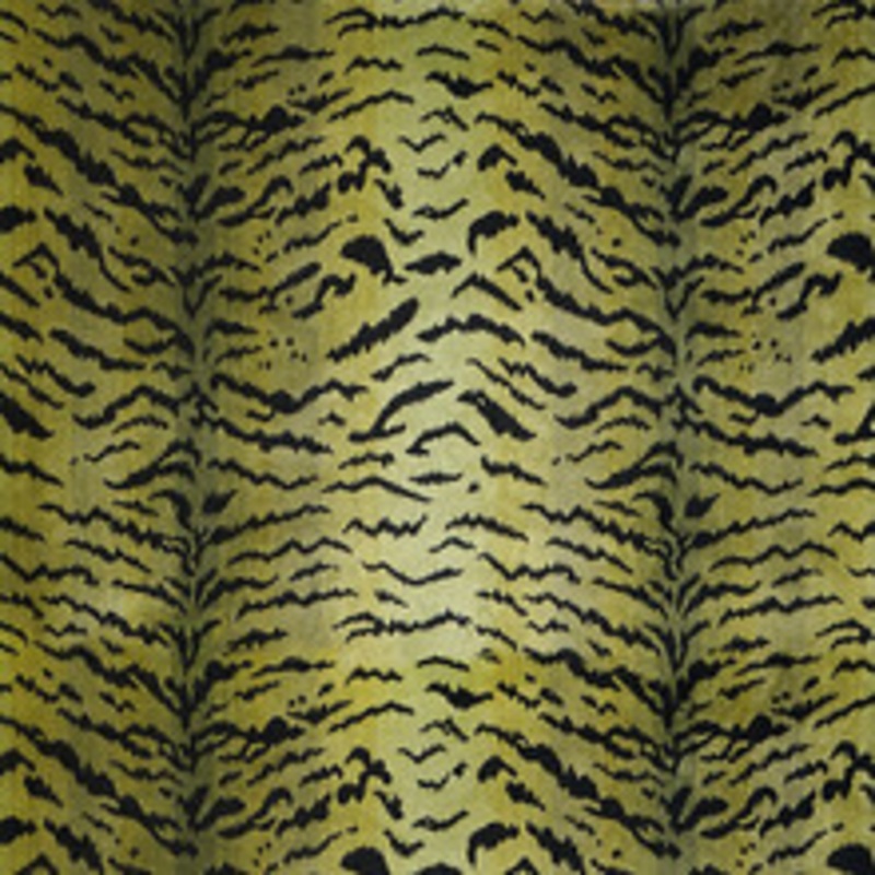 Scalamandre
 Fabric Tigre/Greens & Black Sc 000226167Mma