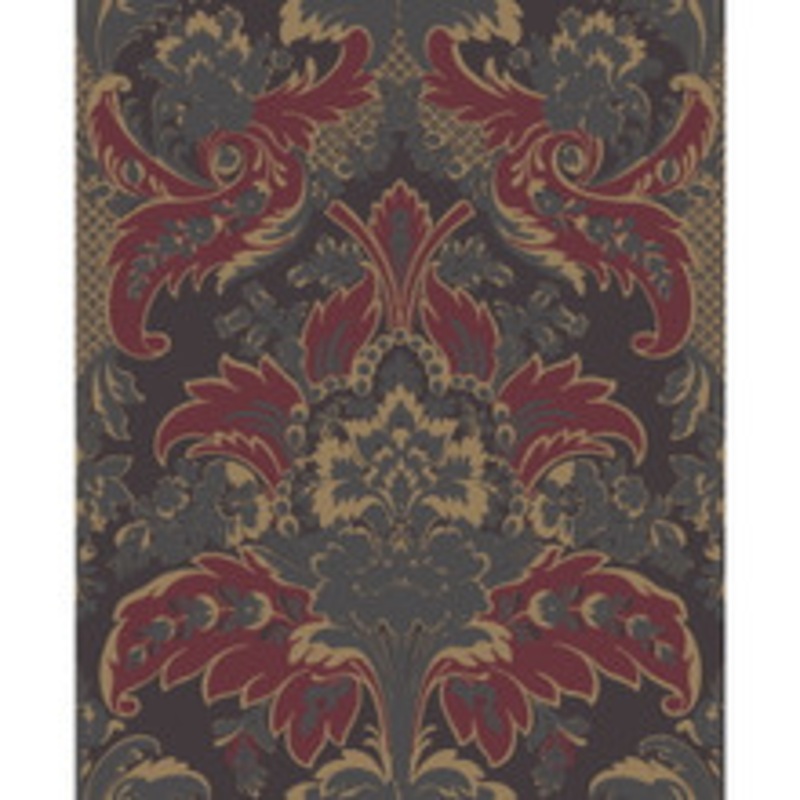 Cole & Son Wallcovering Aldwych Red And Gold