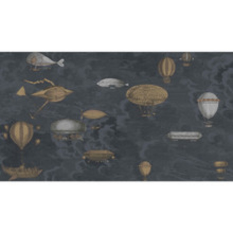 Cole & Son Wallcovering Macchine Volanti Midnight