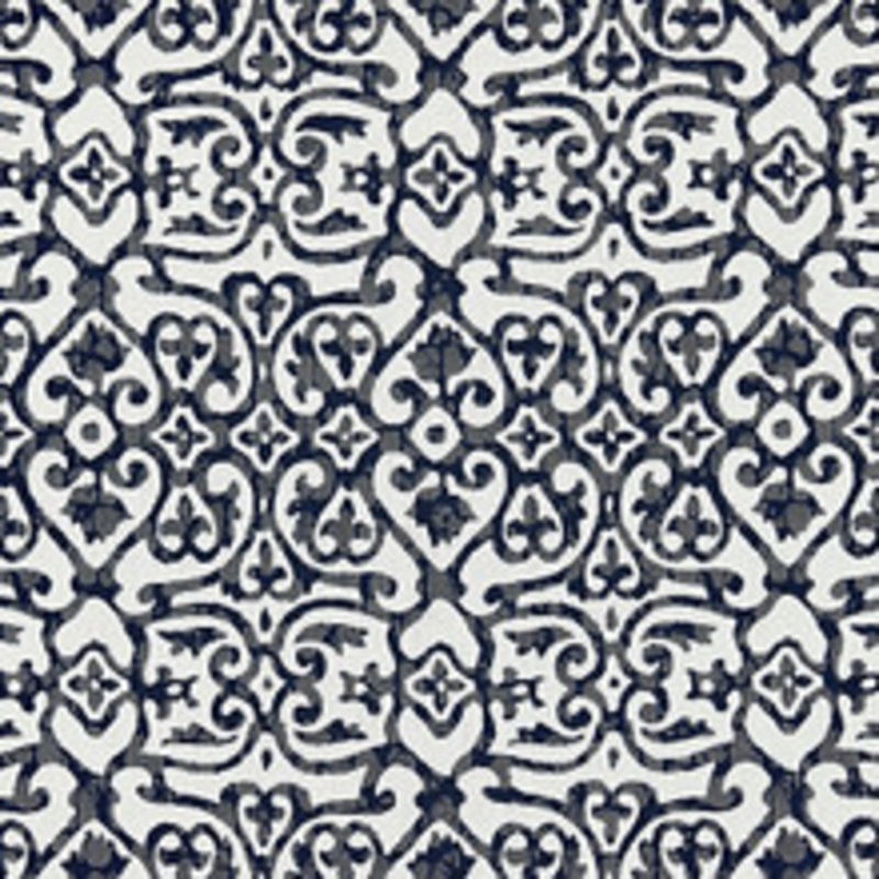 Scalamandre
 Fabric Kediri/Indigo Sc 000427057