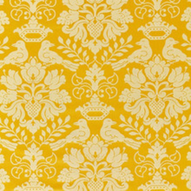 Scalamandre
 Fabric Love Bird/Gold Sc 00061098Mm