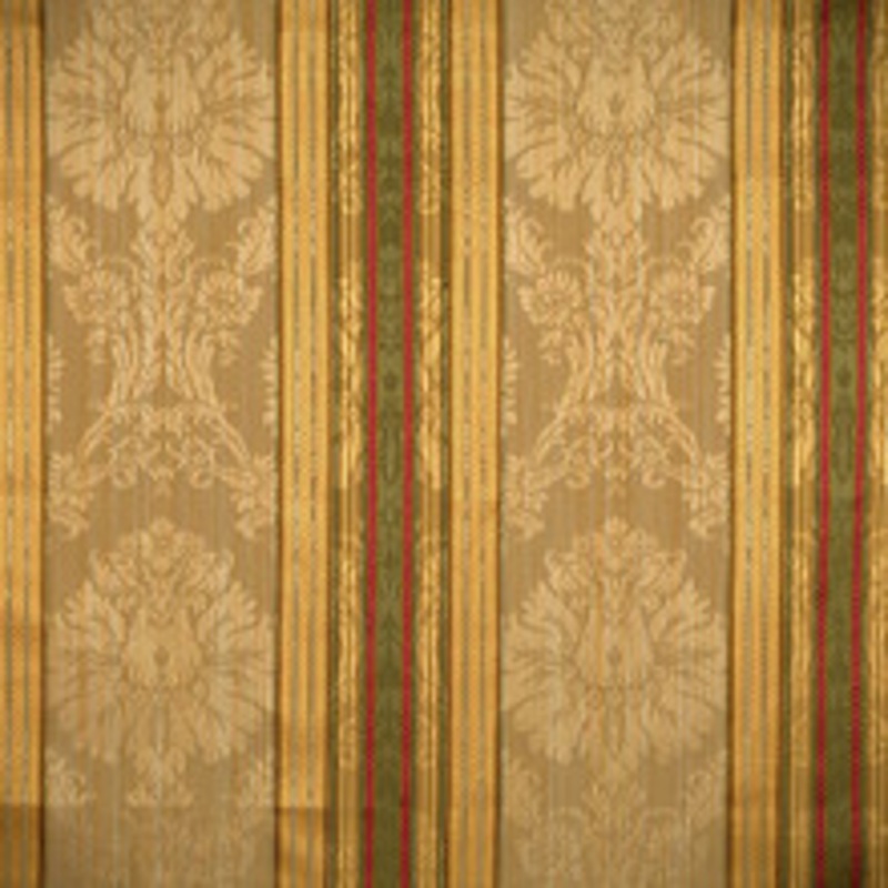 Scalamandre
 Fabric Santa Margarita/Multi On Ochre Sc 000626166