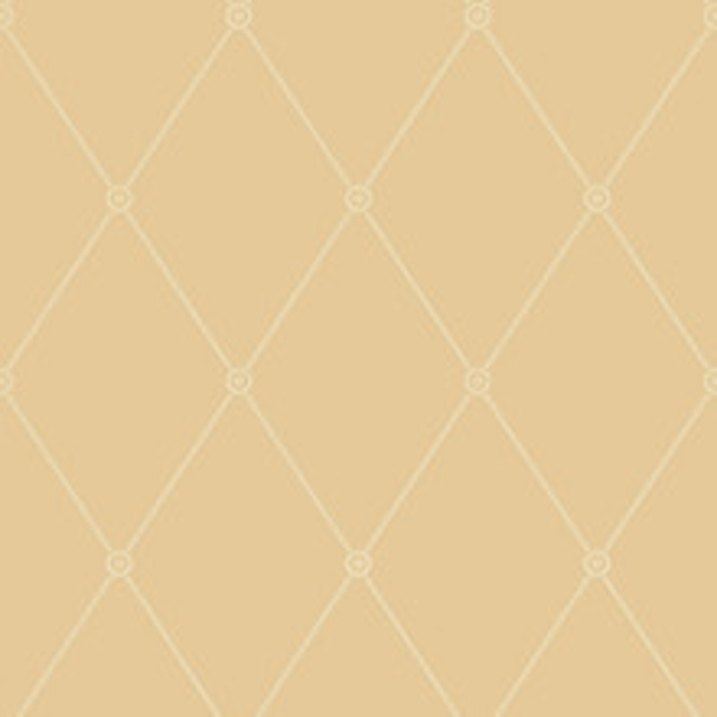 Cole & Son Wallcovering Large Georgian Rope Trellis Yellow