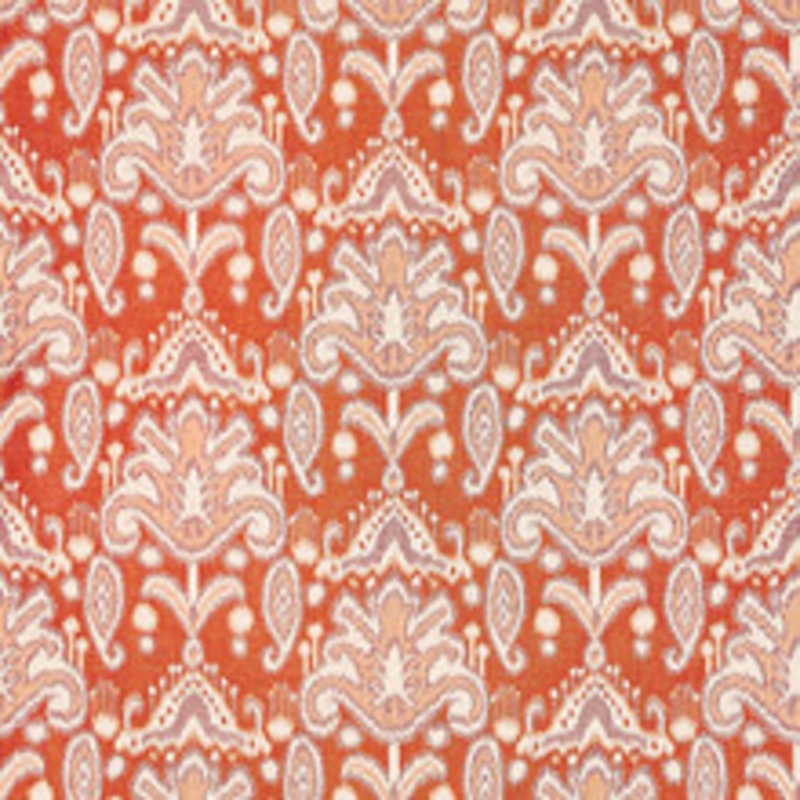 Grey Watkins Fabric Kandira Ikat/Papaya Gw 000227210