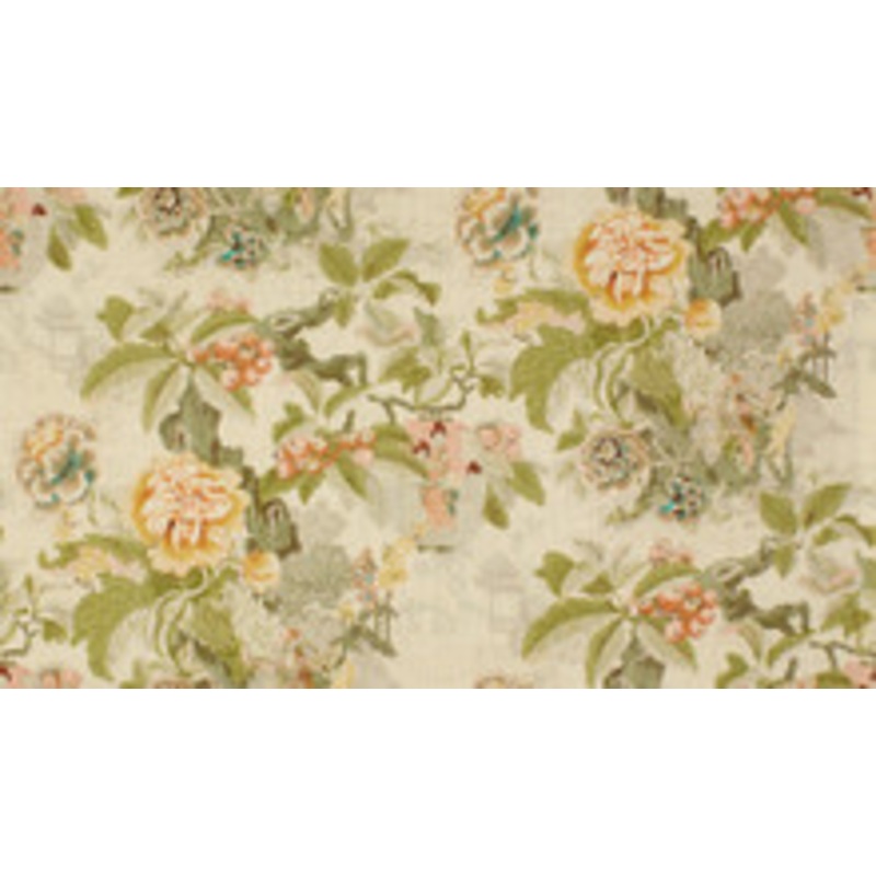 Lee Jofa Fabric Chinese Lantern Greens/
