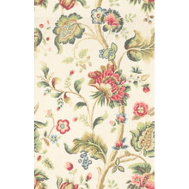 Lee Jofa Fabric Treyes Print Pink/Green
