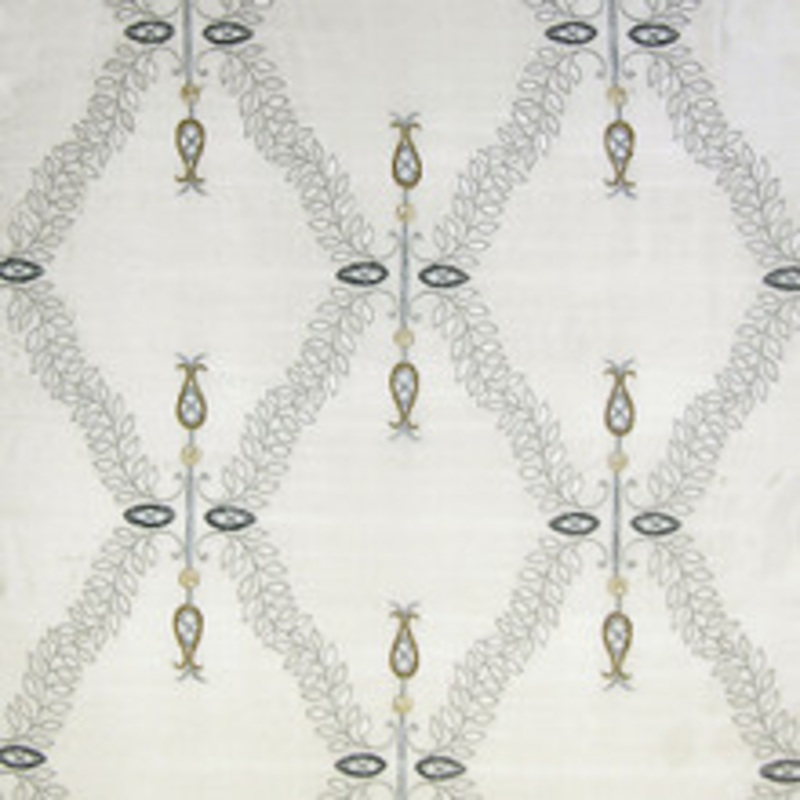 Old World Weavers Fabric White Hall/Frost Nd 00051620