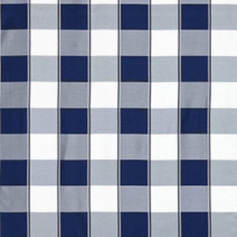 Scalamandre
 Fabric Chelsea Check/Navy Sc 000927024