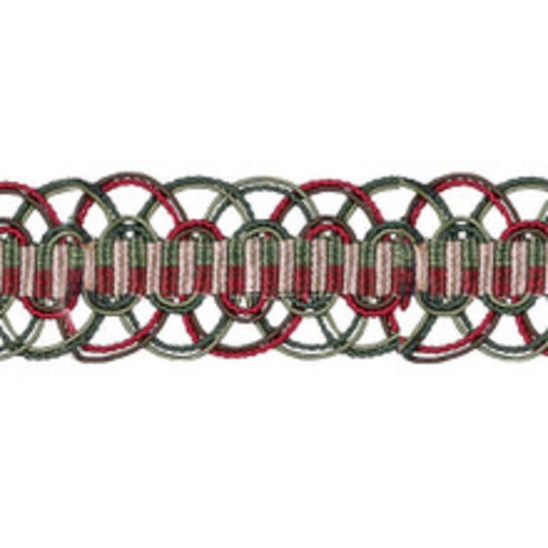 Scalamandre
 Trim Le Havre/Greens, Red Sc 0024V874